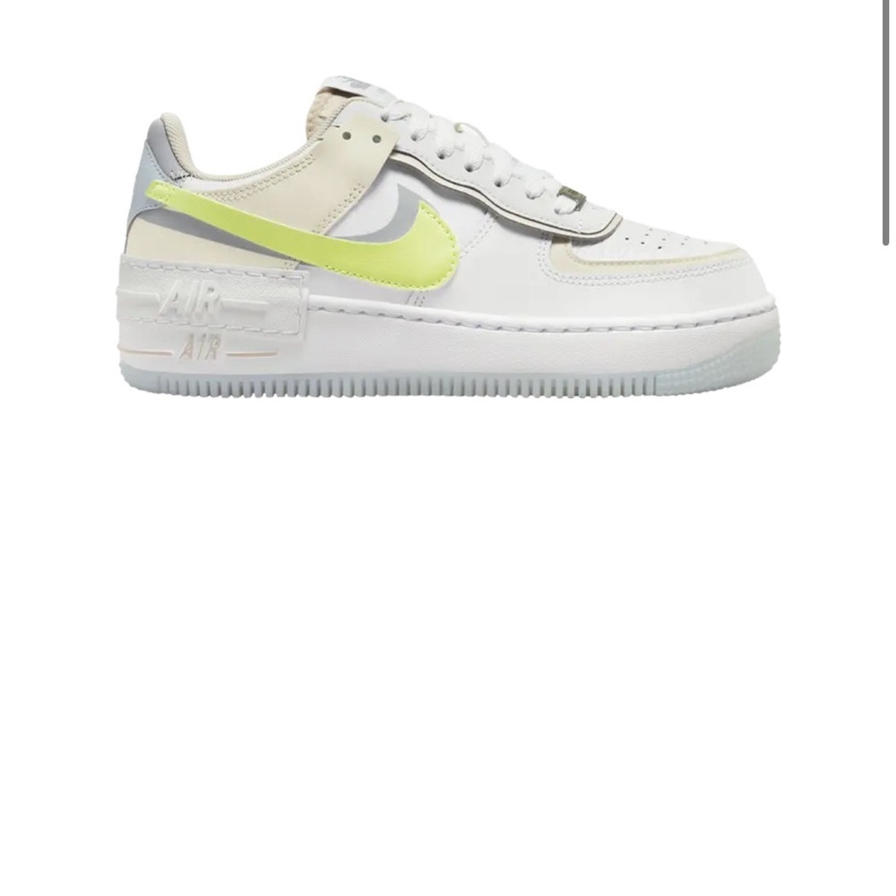 Nike Air Force 1 Shadow - White Lemon Twist